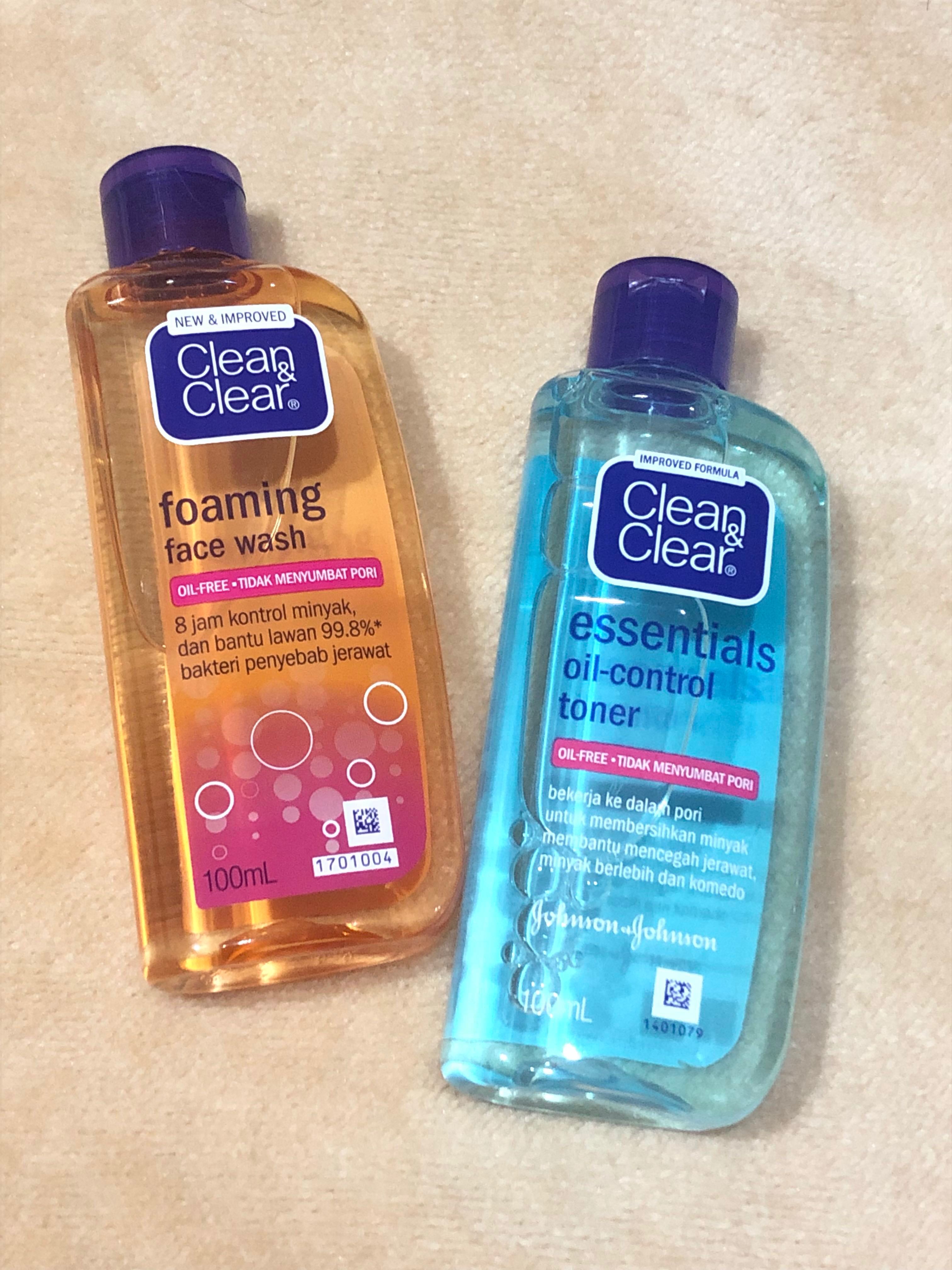 varian clean and clear face wash
