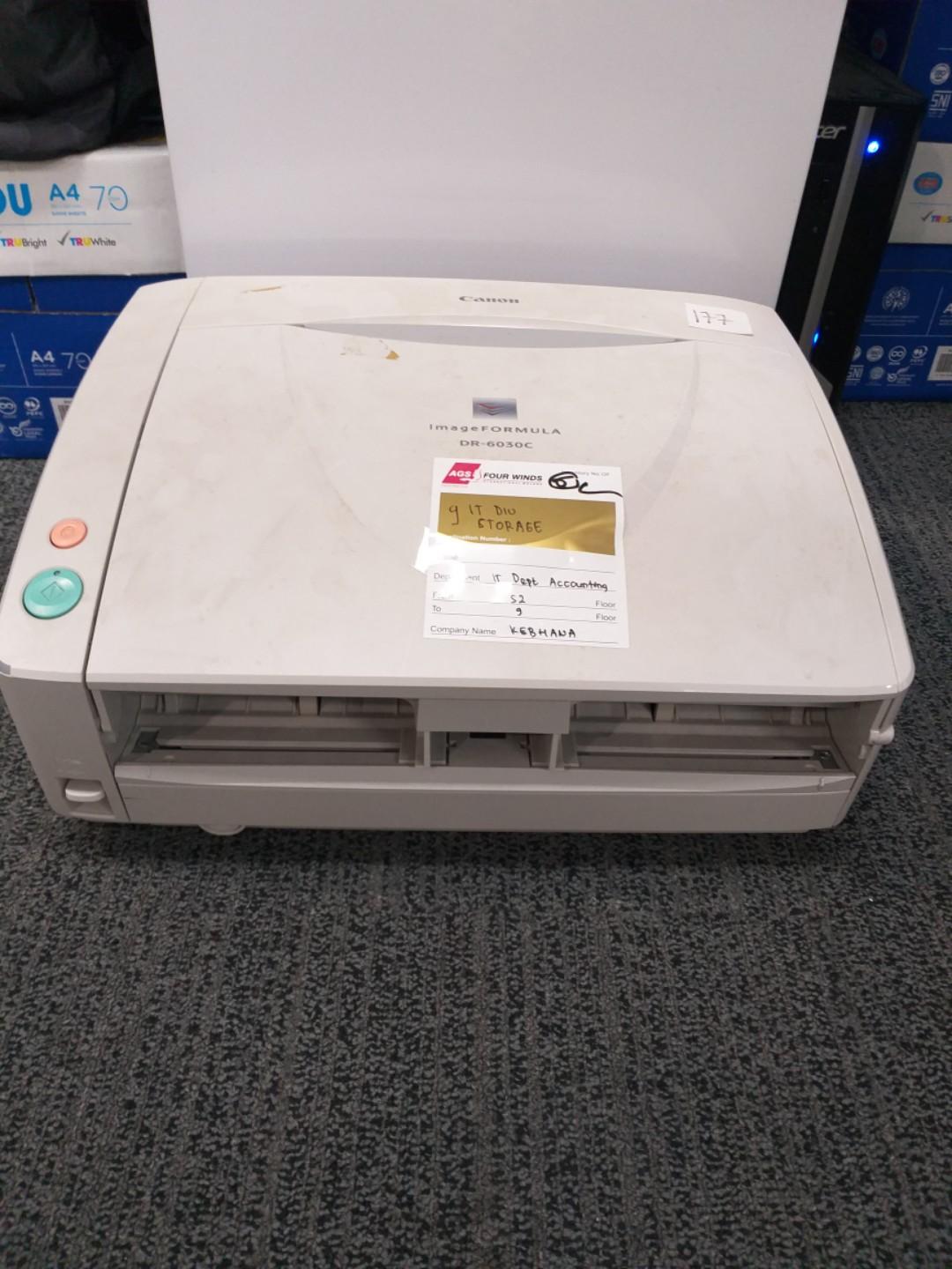 dijual scanner canon dr 6030c