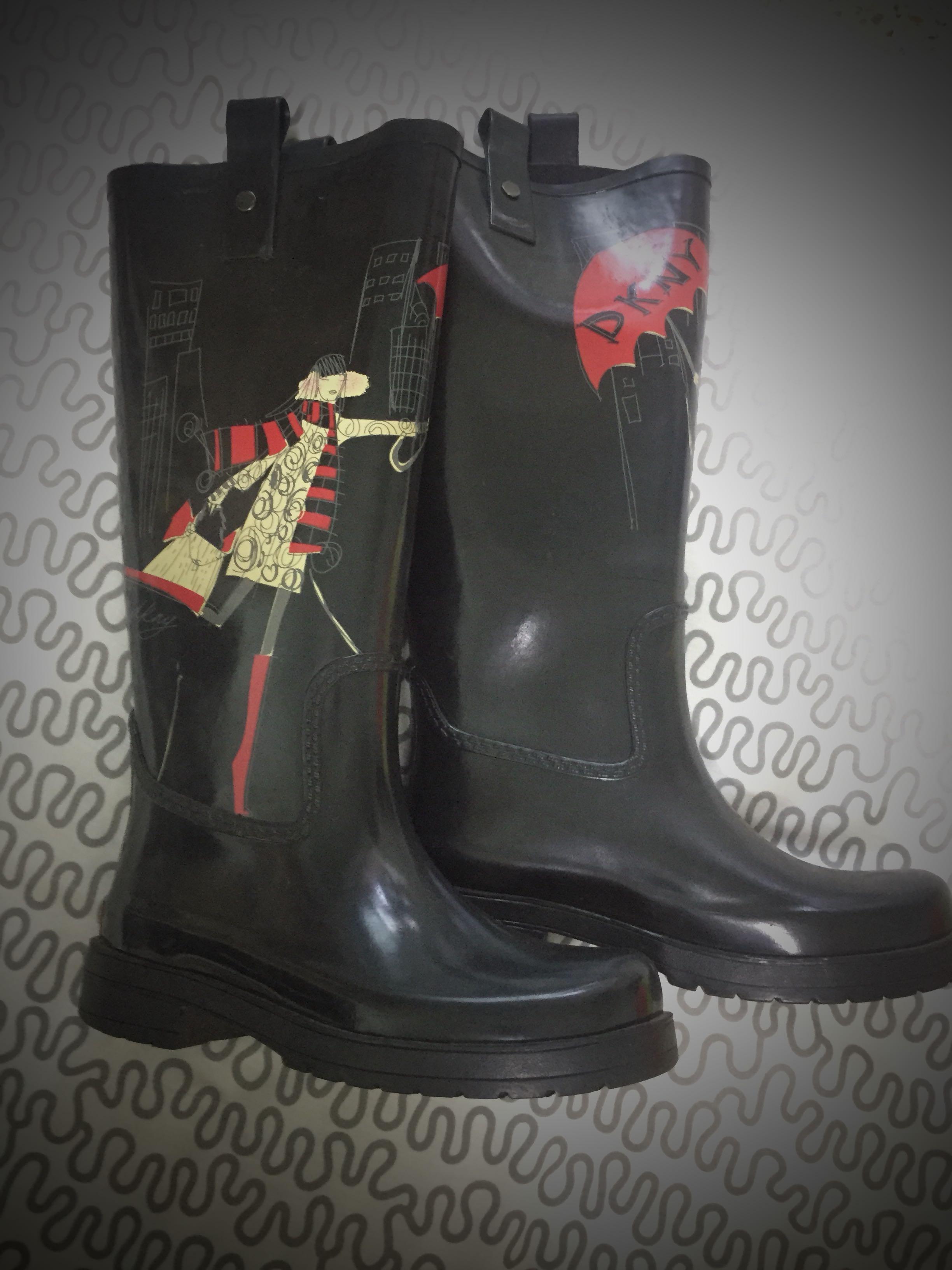 dkny rain boots
