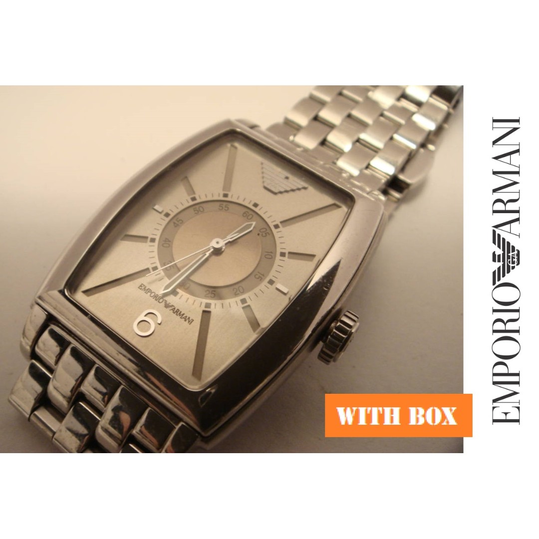 Vintage armani watch hotsell