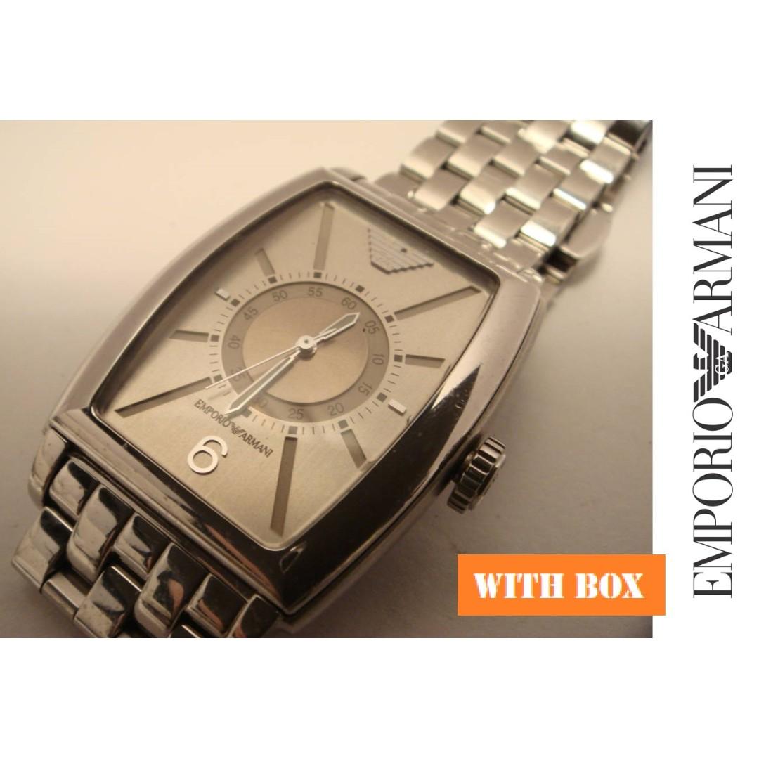 vintage armani watch