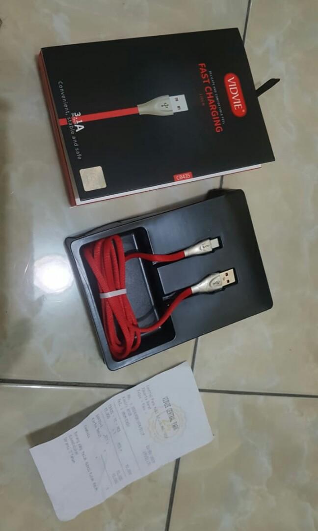 Fast Charging Vidvie Tipsy Type Elektronik Lainnya Di Carousell Beverage is a just a few steps away. fast charging vidvie tipsy type