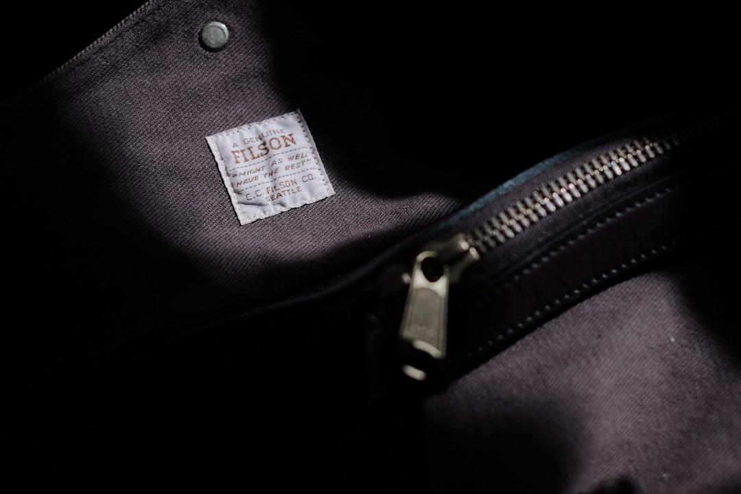 twill duffle bag