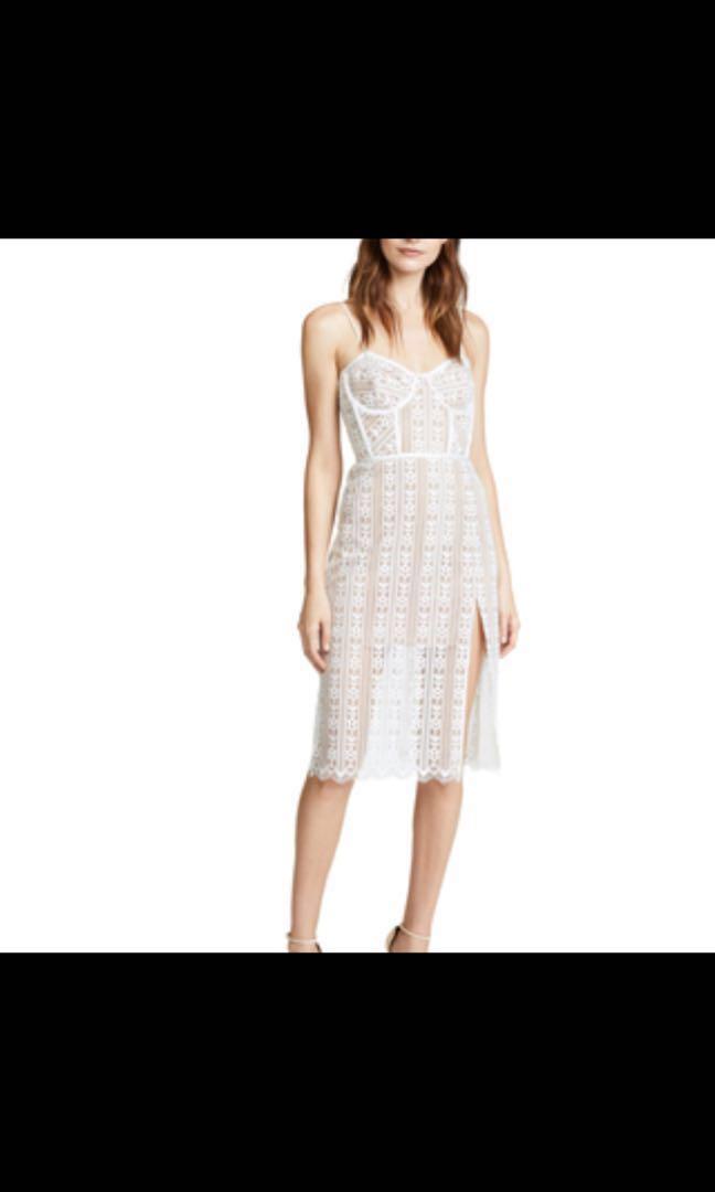 For love and lemons dakota lace midi dress best sale