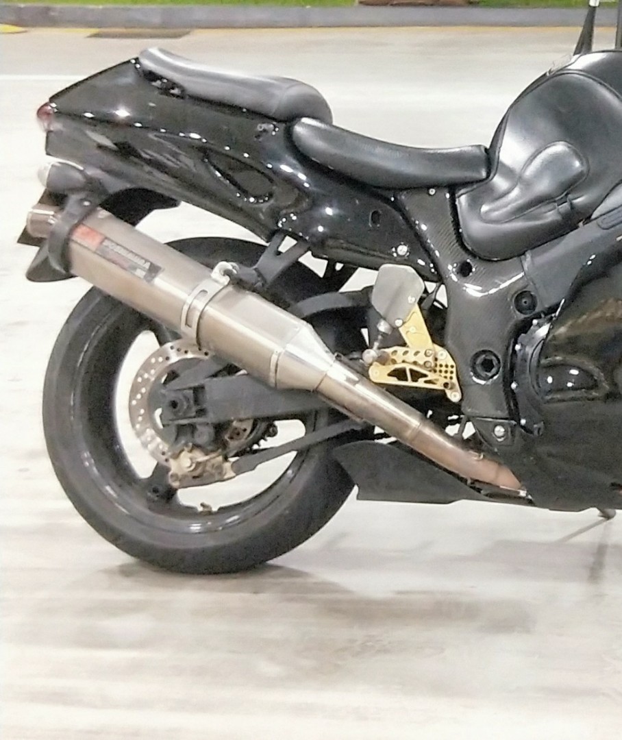 Hayabusa gen 1 full system yoshimura exhaust Motorcycles