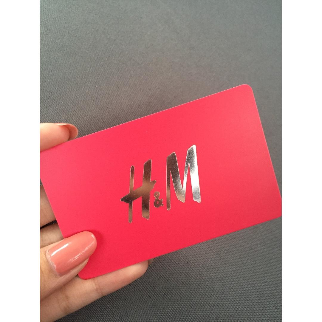 H M Gift Card Tickets Vouchers Store Credits on Carousell