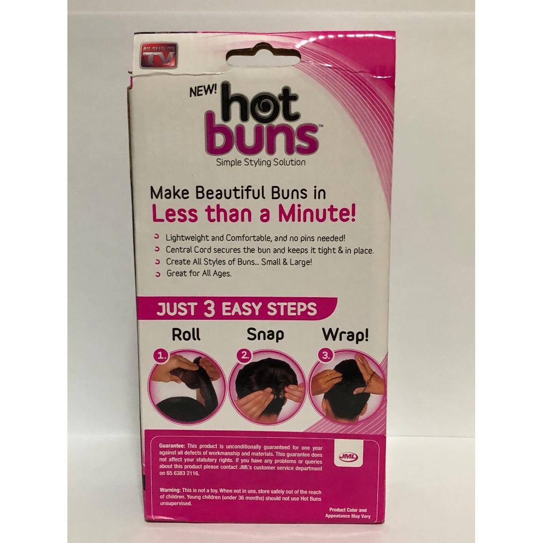 Hot Buns Simple Styling Solution For Dark Hair Health Beauty
