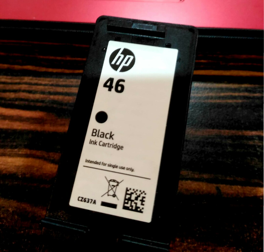 Hp 46 Black Ink Cartridge