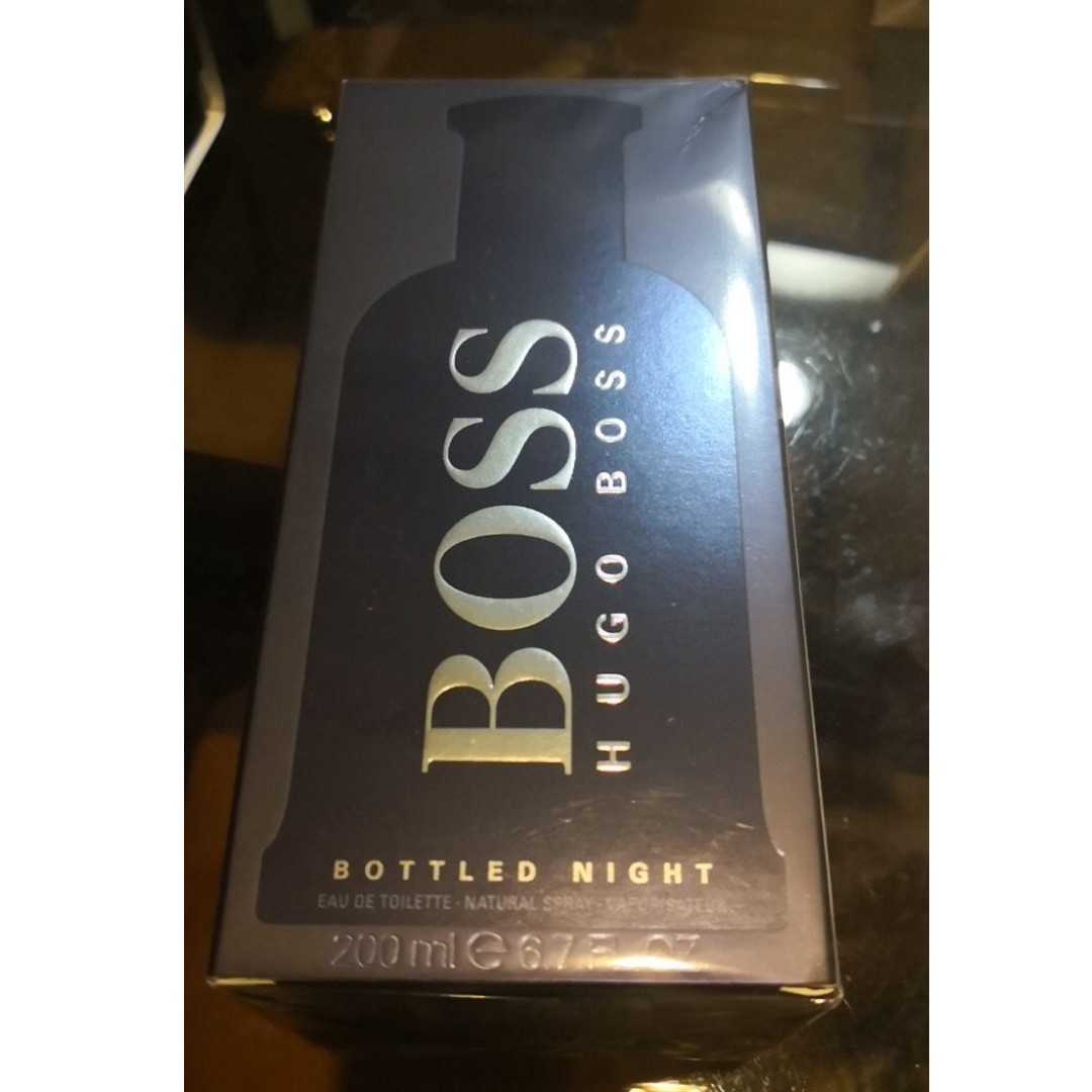 Hugo Boss Bottled Night 200ml Health Beauty Perfumes Deodorants On Carousell