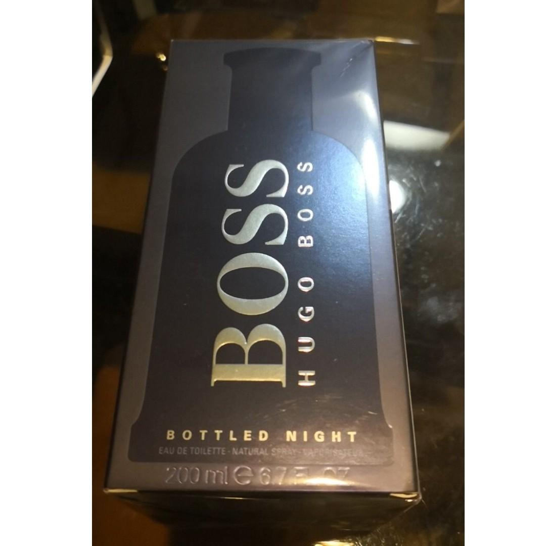 Hugo Boss Bottled Night 200ml Health Beauty Perfumes Deodorants On Carousell