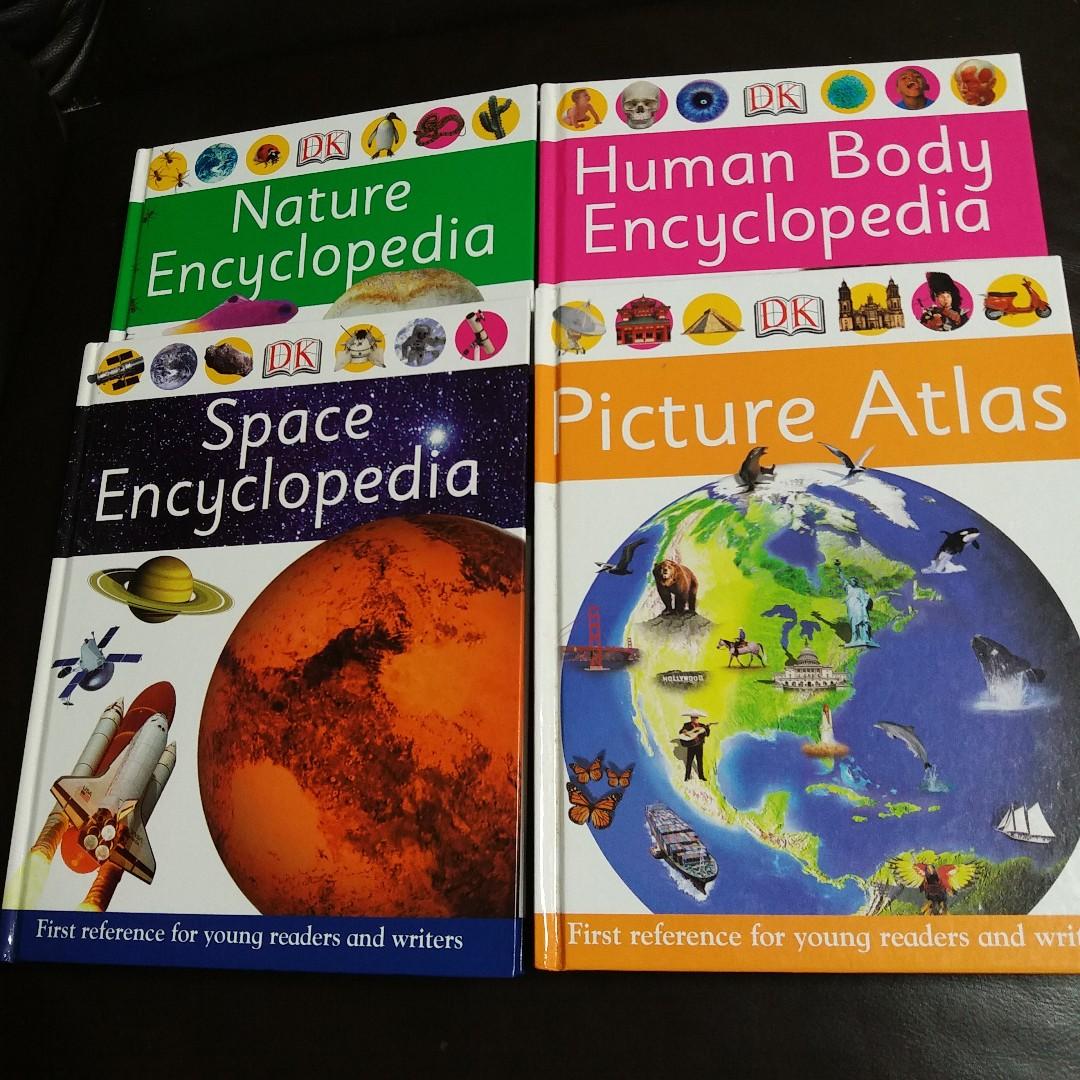 Human Body Nature Space Encyclopedia Picture Atlas Books