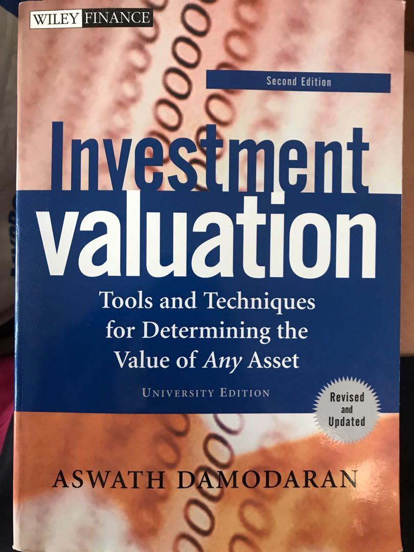 Investment Valuation 2nd Edition By Aswath Damodaran Books Stationery Textbooks Tertiary On Carousell Discover book depository's huge selection of aswath damodaran books online. investment valuation 2nd edition by aswath damodaran