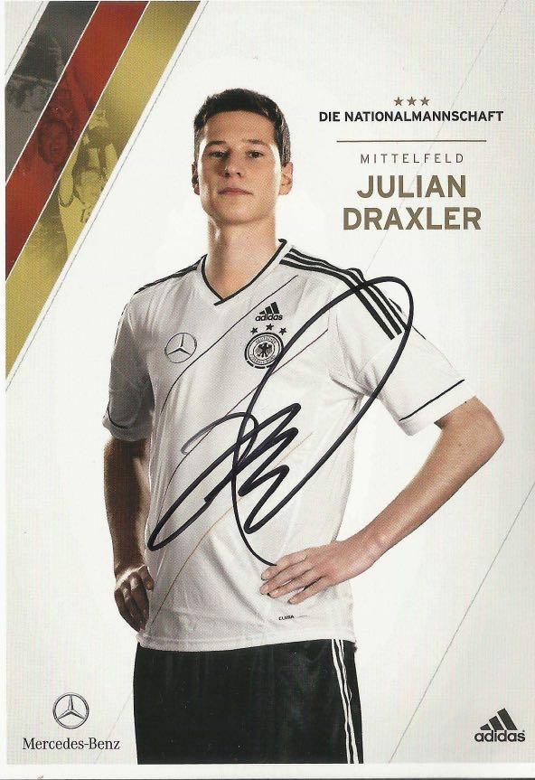 Julian Draxler 達斯拿簽名相psg, 男裝, 外套及戶外衣服- Carousell