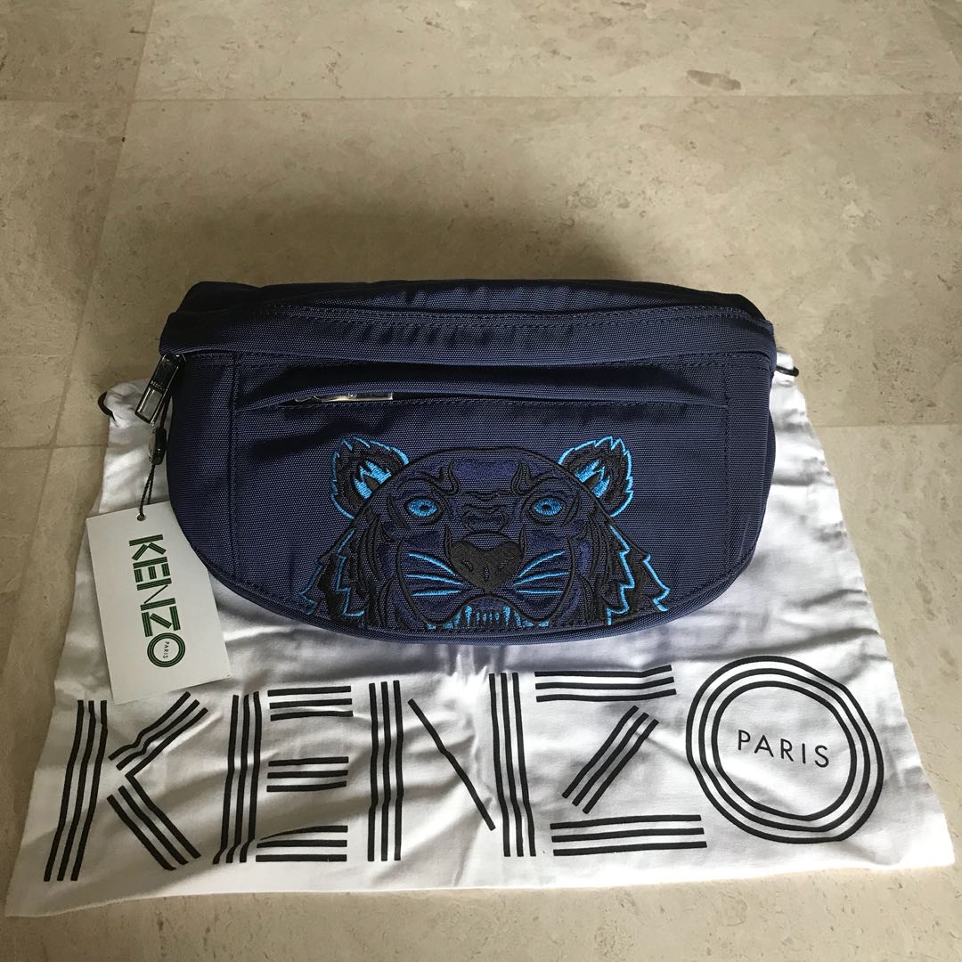 Kenzo Tiger Cross Body Bag, Men's 