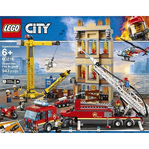 lego city downtown fire brigade 60216
