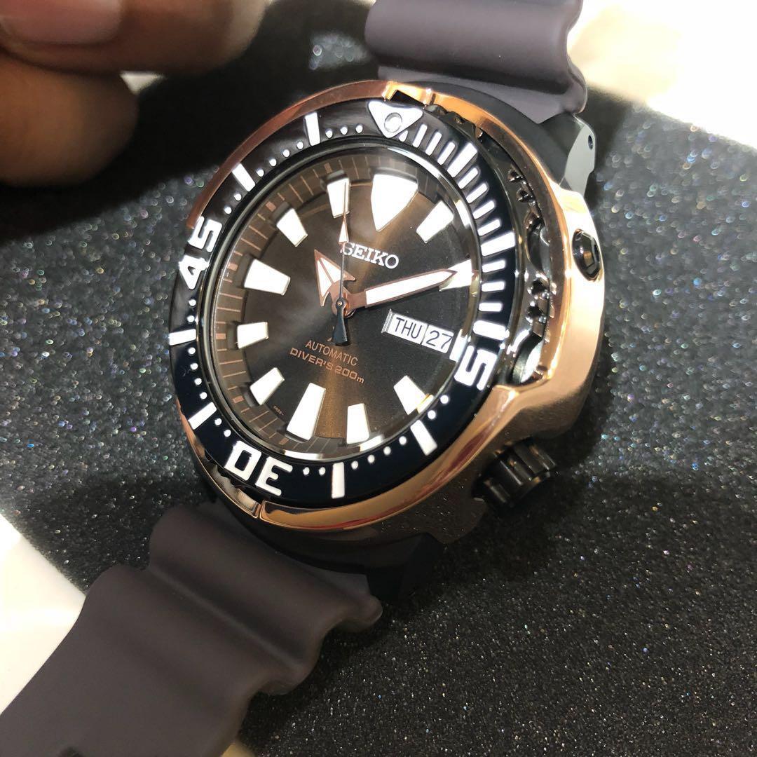 Limited Edition 2200 pieces Seiko Rose Gold Prospex Tuna Diver with FREE  DELIVERY AGENT WARRANTY, Mobile Phones & Gadgets, Wearables & Smart Watches  on Carousell
