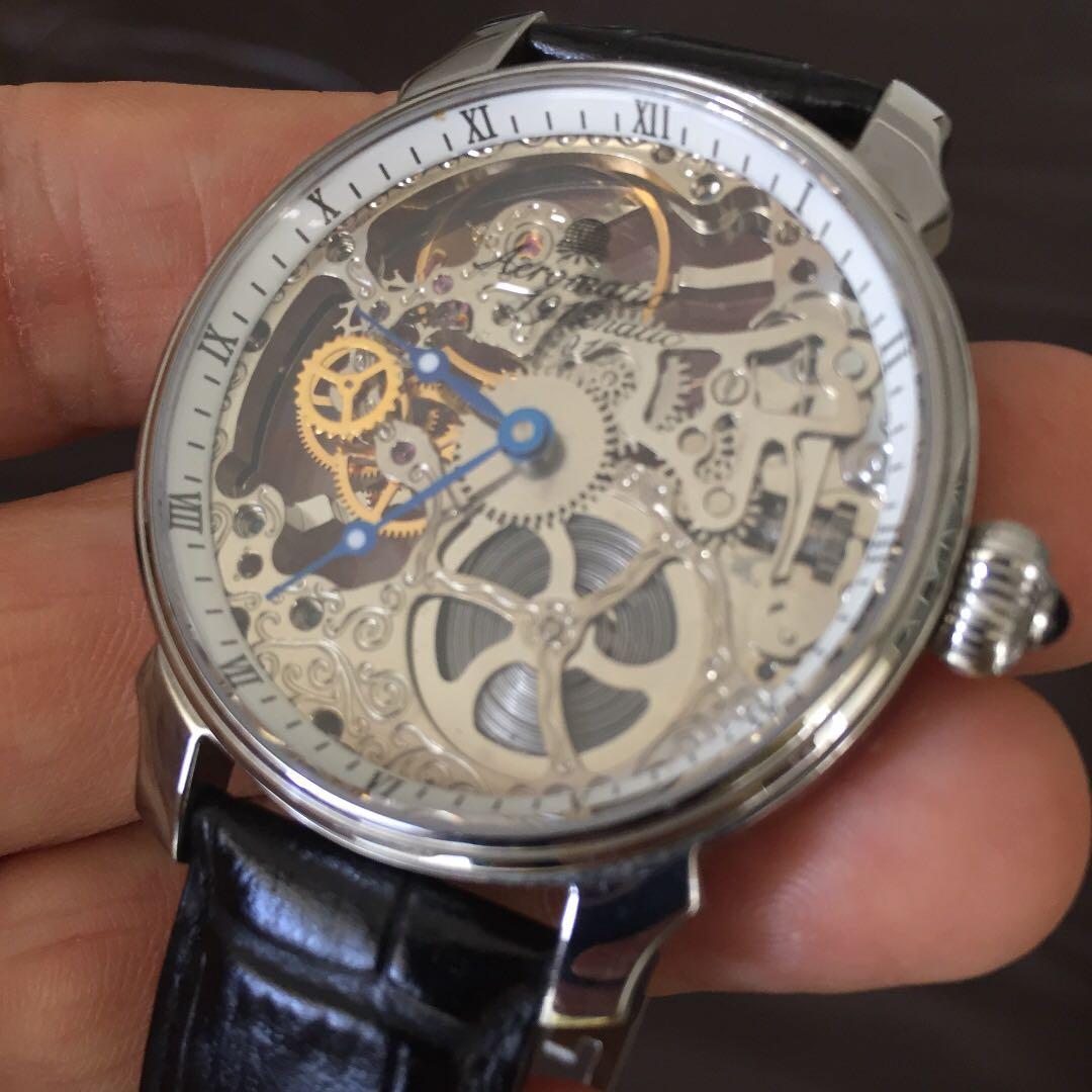 Limited Edition Manual Winding Classic Skeleton Watch Men S