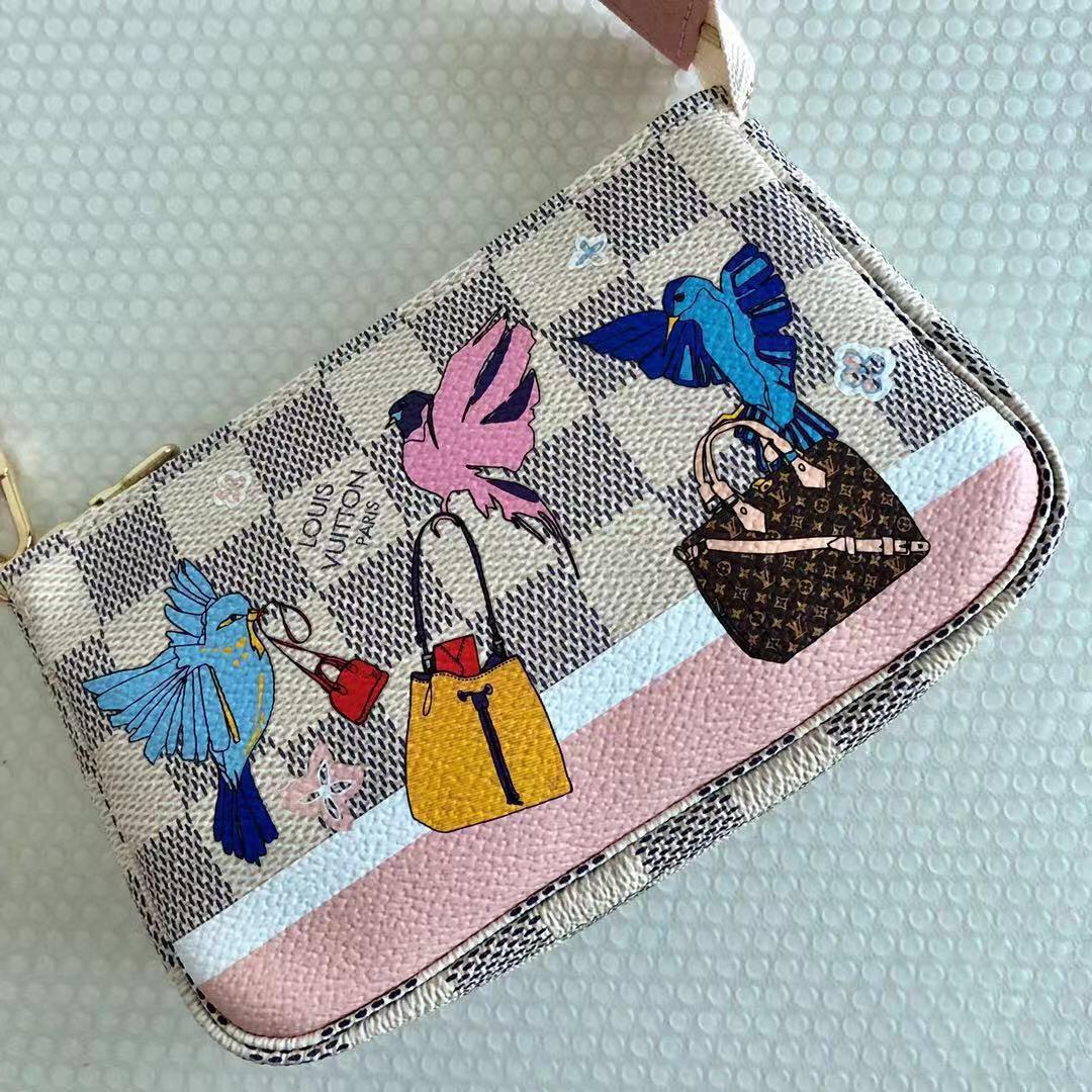 louis vuitton damier azur mini pochette limited edition 2018