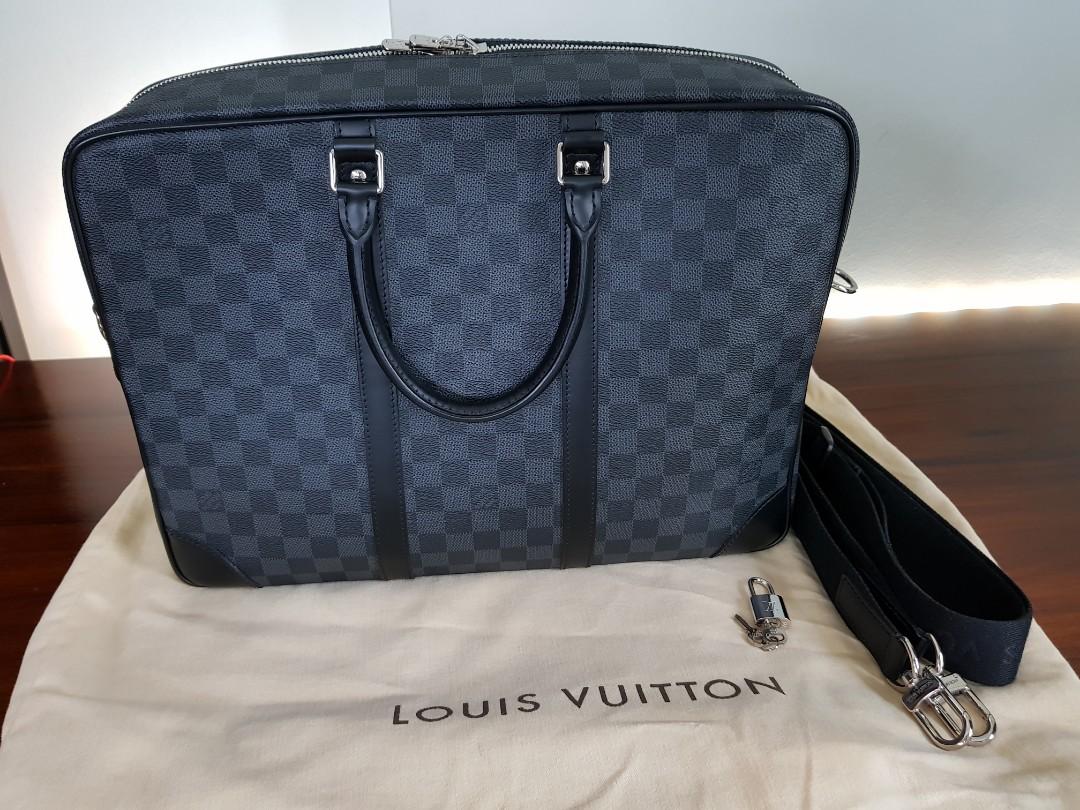 Louis Vuitton damier graphite Porte documents computer bag - online or in  store 12-6 #louisvuittondamiergraphite . . TAP this post for…