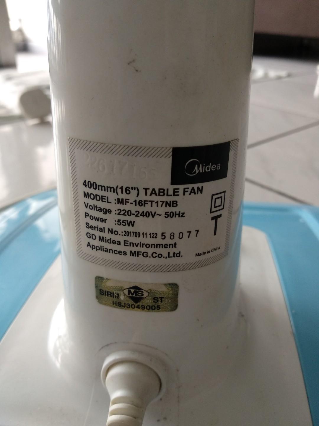 Midea Fan For Sale Mf 16ft17nb Kitchen Appliances On Carousell Midea Fan For Sale Mf 16ft17nb Kitchen Appliances On Carousell