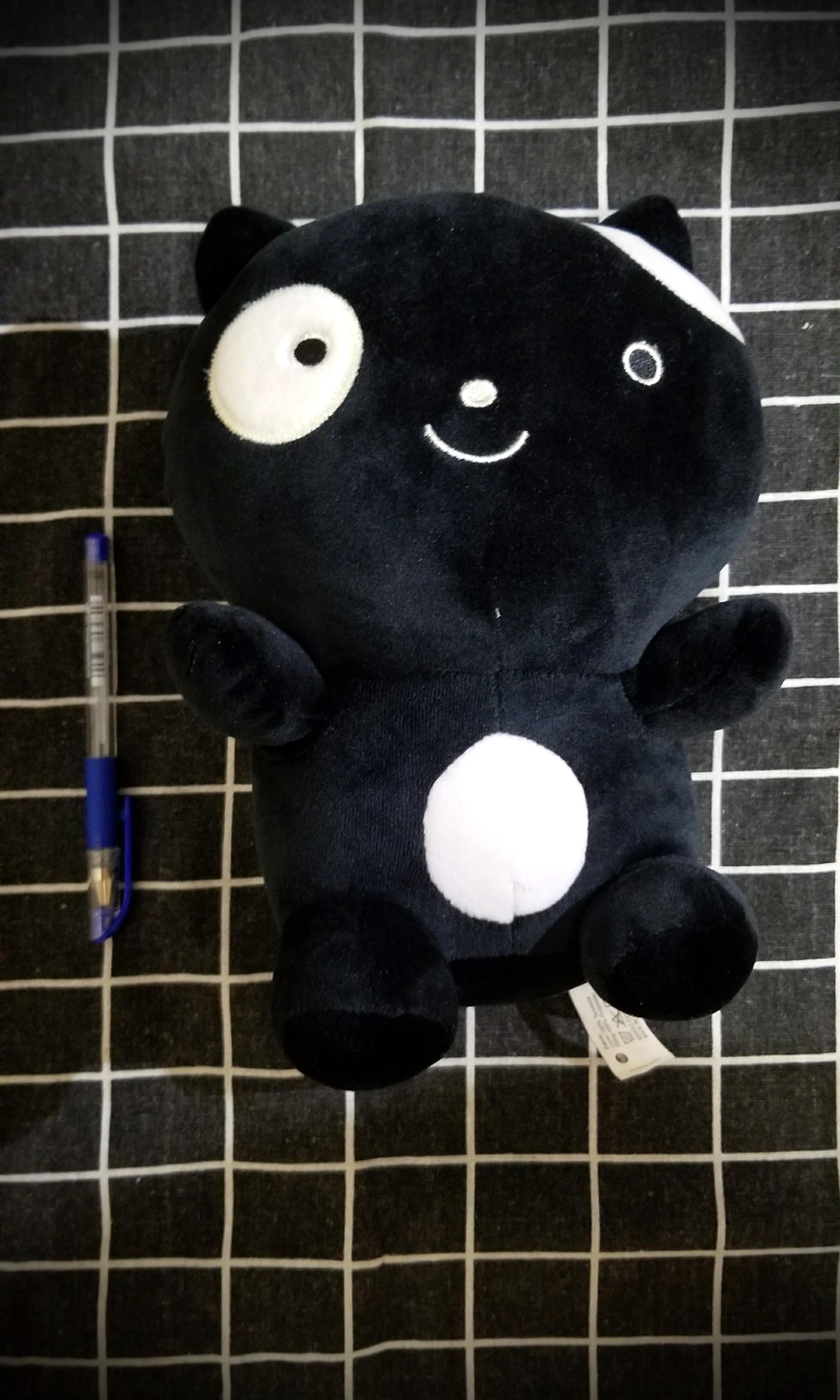 miniso kitten plush toy