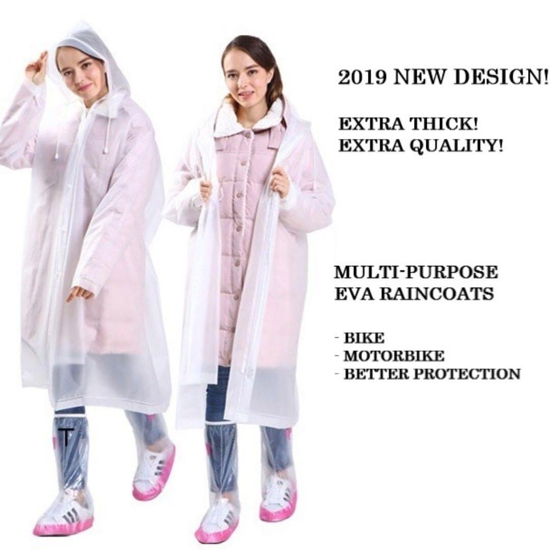 NEW 2019 EVA Raincoat Rainwear Monsoon Season Promo 13.90