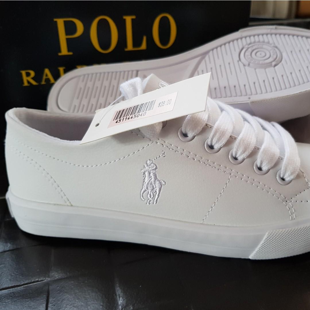 ralph lauren shoes white