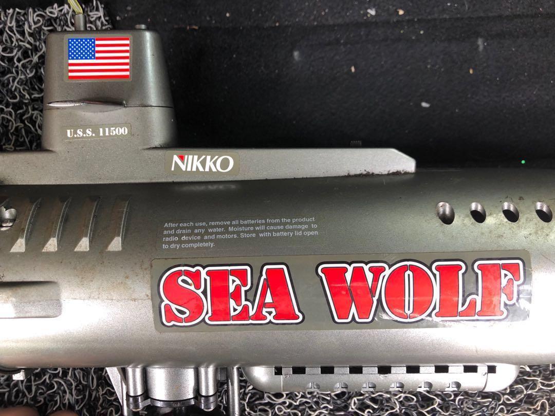 Nikko R C SEA WOLF submarine 1 250 scale