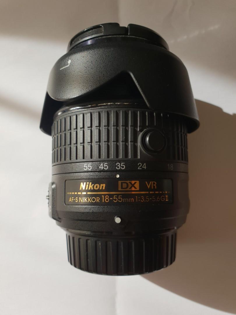 Nikkor 18 55mm F 3 5 5 6g Vr Ii Lens Photography On Carousell