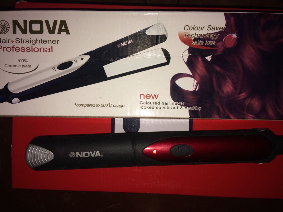 nova ceramic hair straightener