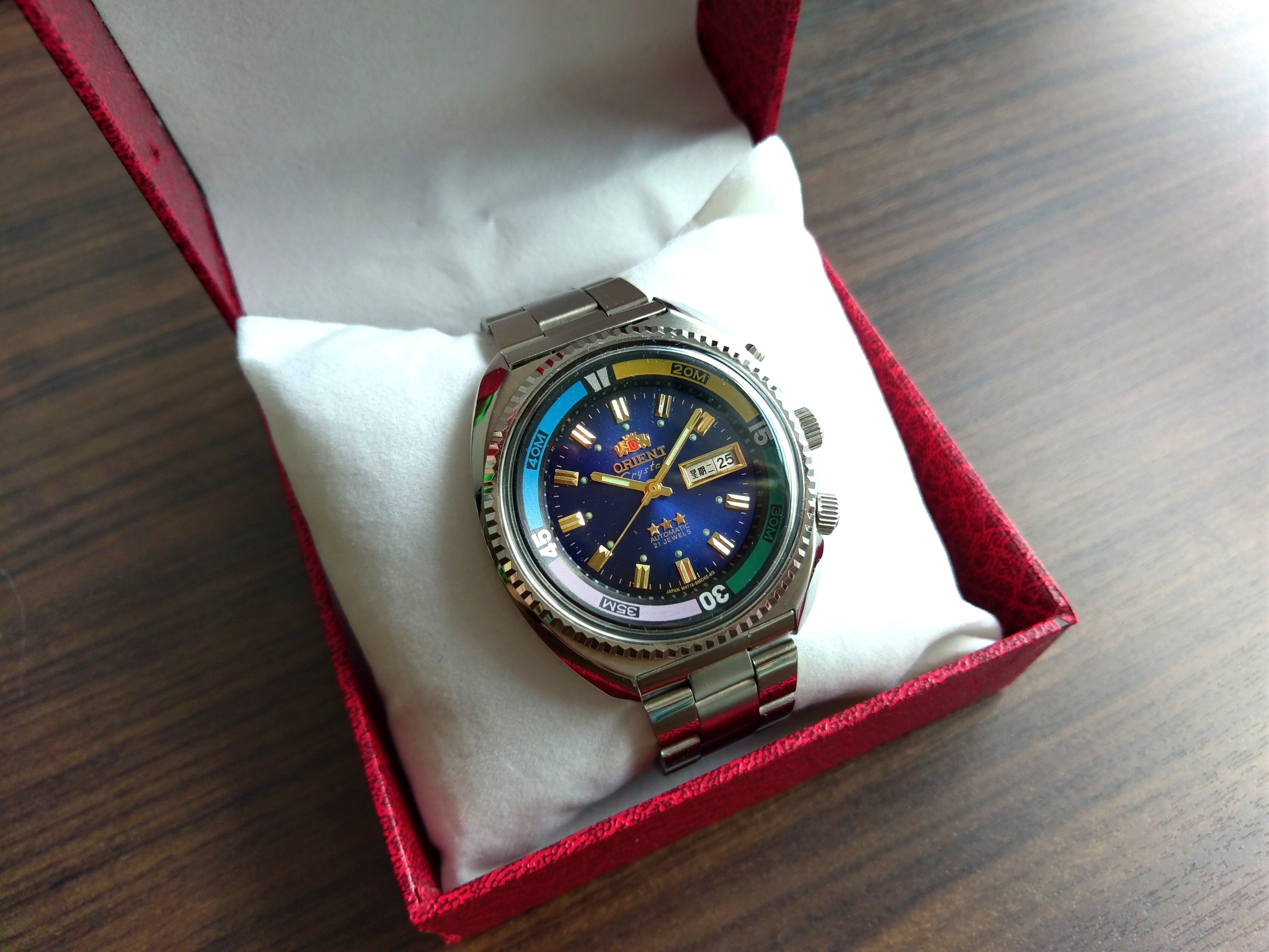 Orient crystal shop 3 star diver