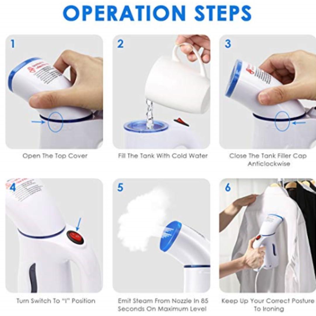 P13 Clothes Steamer, Aicok Handheld Garment Steamers for Clothes with
