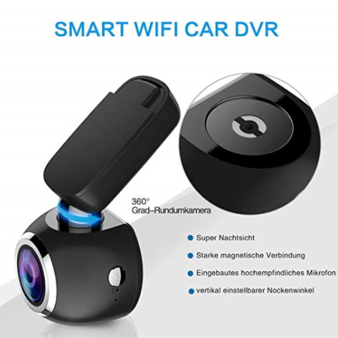 WIFI Dash Cam HD 1080P Auto DVR Kamera Video Recorder Nachtsicht