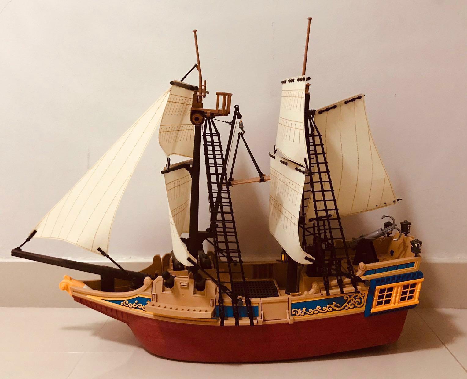Playmobil 4290 Large Pirate Ship, Hobbies & Toys, & Games on Carousell