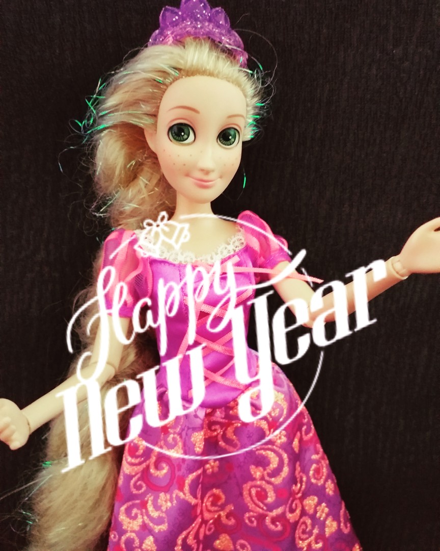 happy new year doll