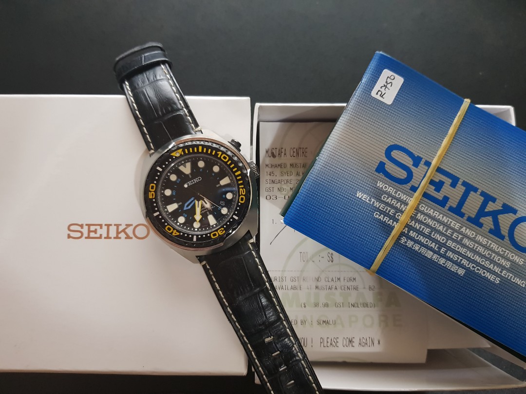 Seiko Prospex Kinetic GMT Diver SUN021P1 Men s Fashion Watches Accessories Watches on Carousell