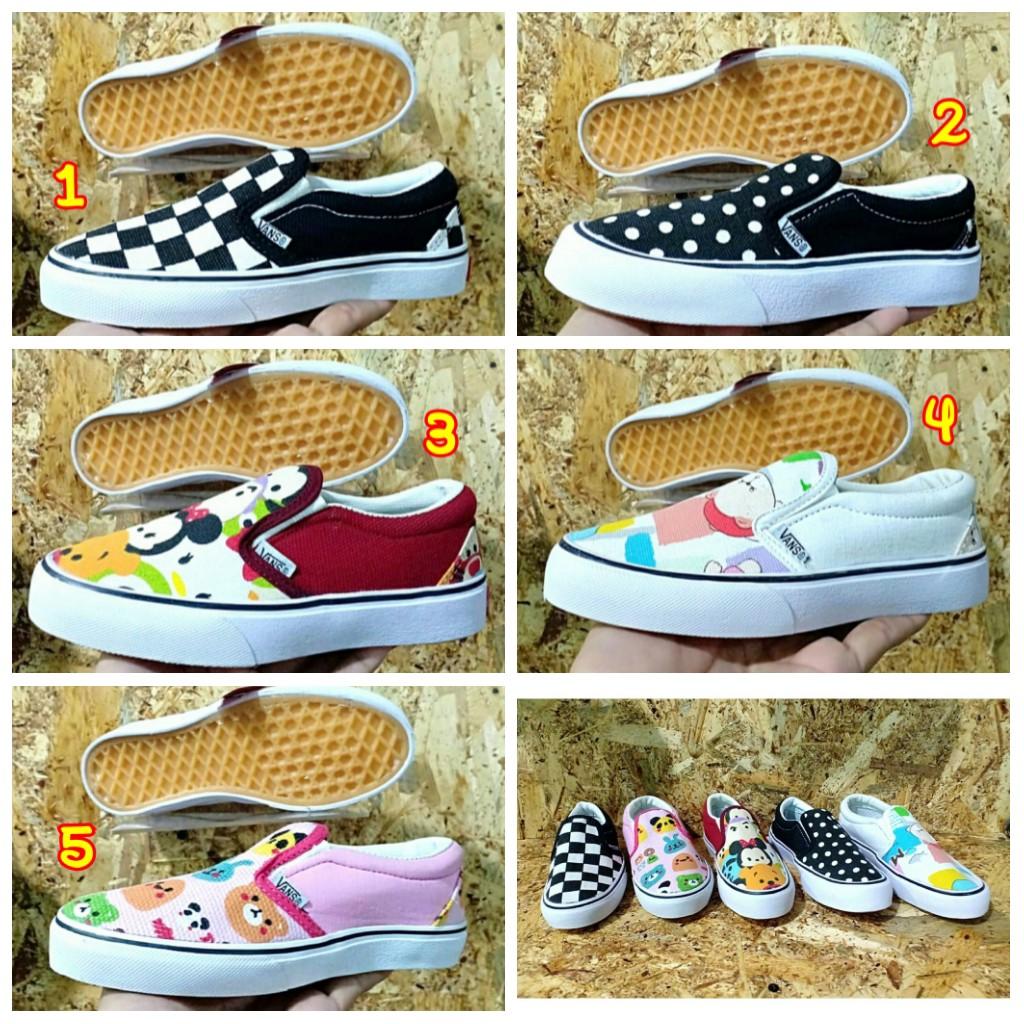 Sepatu Anak Casual Slip On Laki Perempuan Murah Terbaru 2019