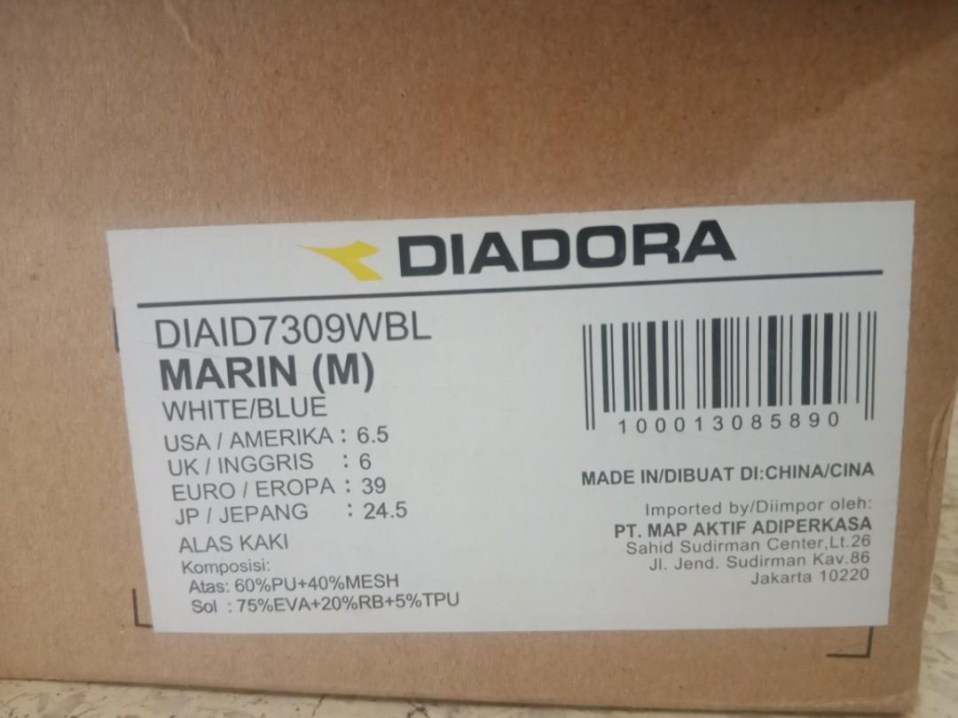 Size sepatu diadora clearance