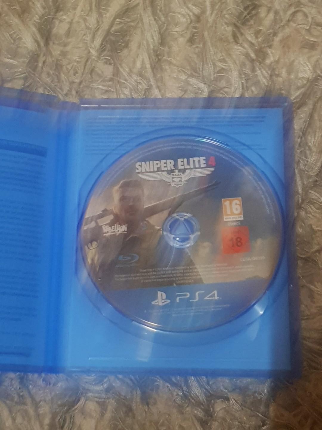 Sniper Elite 4, Video Gaming, Video Games, Xbox on Carousell