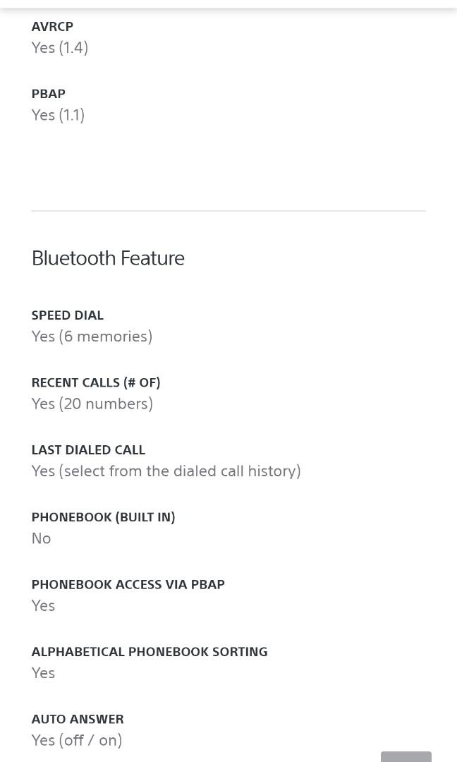 Sony XAV-AX100 Car Head Unit(Afew Months Old), TV & Home Appliances, TV