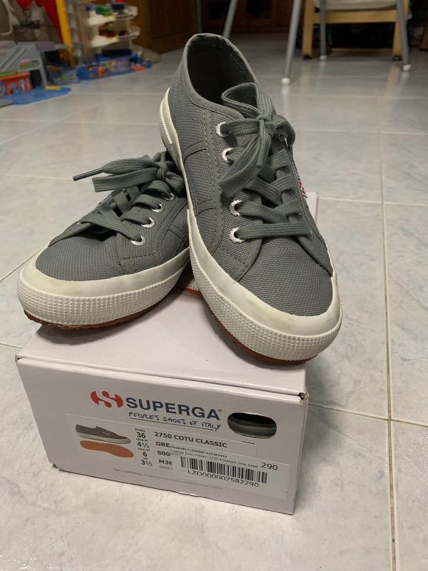 Superga sales gray sage