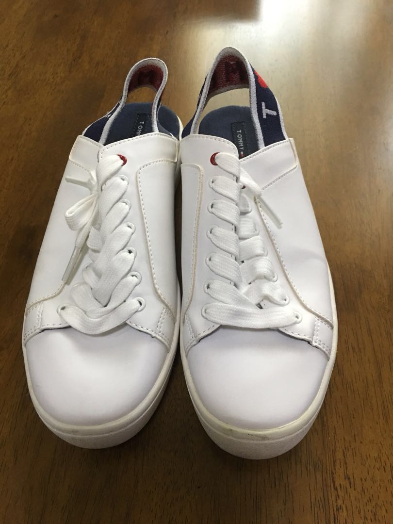 tommy hilfiger slingback sneakers