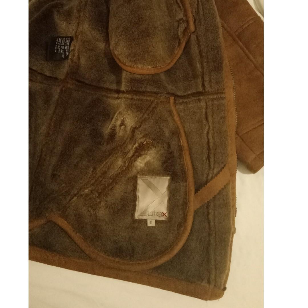 Utex design suede coat store
