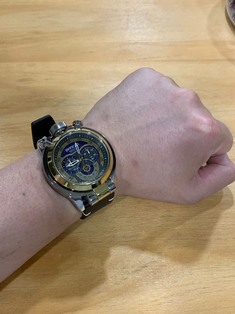 Very Rare Invicta I force Bull head chronograph