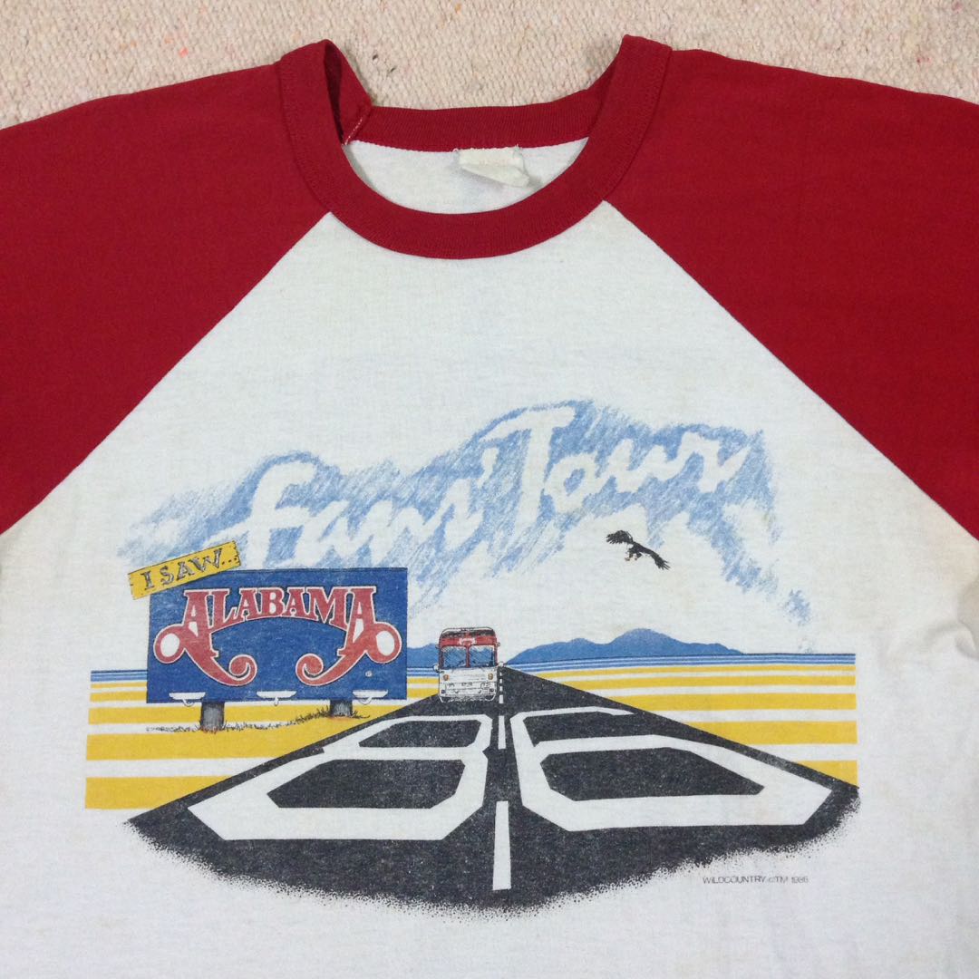 vintage alabama band t shirt