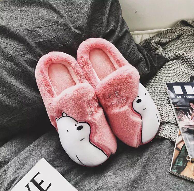 Bare bears slippers outlet