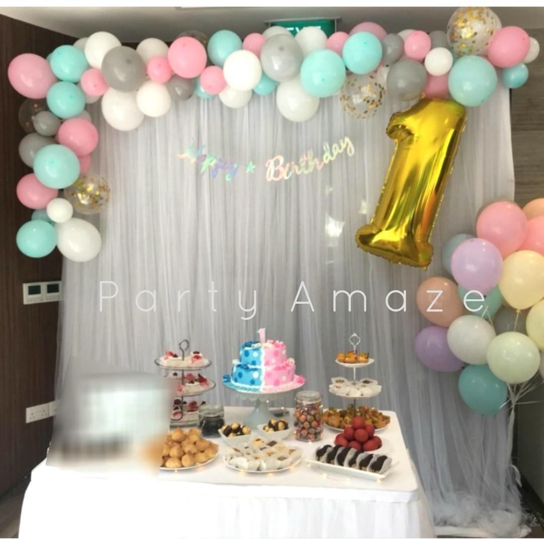Balloon Decoration For Baby Shower Singapore Shelly Lighting