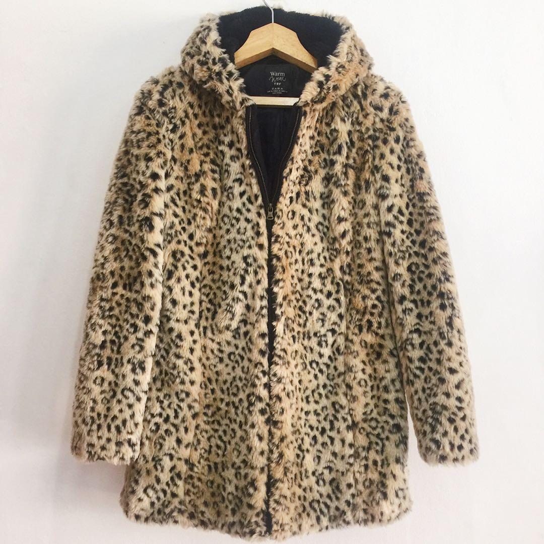 cheetah jacket zara