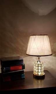 Dual Lighting Crystal Base Table Lamp Dual Lighting Crystal Base Table Lamp