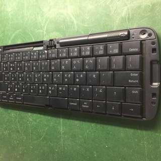ELECOM Foldable Bluetooth Keyboard/藍芽鍵盤/折疊攜帶型
